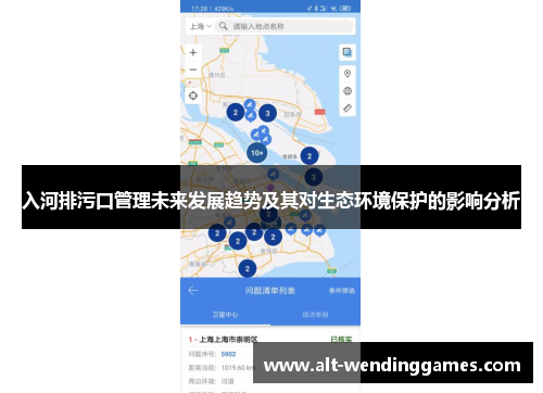入河排污口管理未来发展趋势及其对生态环境保护的影响分析