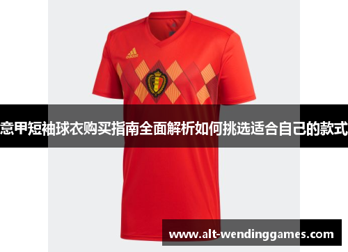 意甲短袖球衣购买指南全面解析如何挑选适合自己的款式